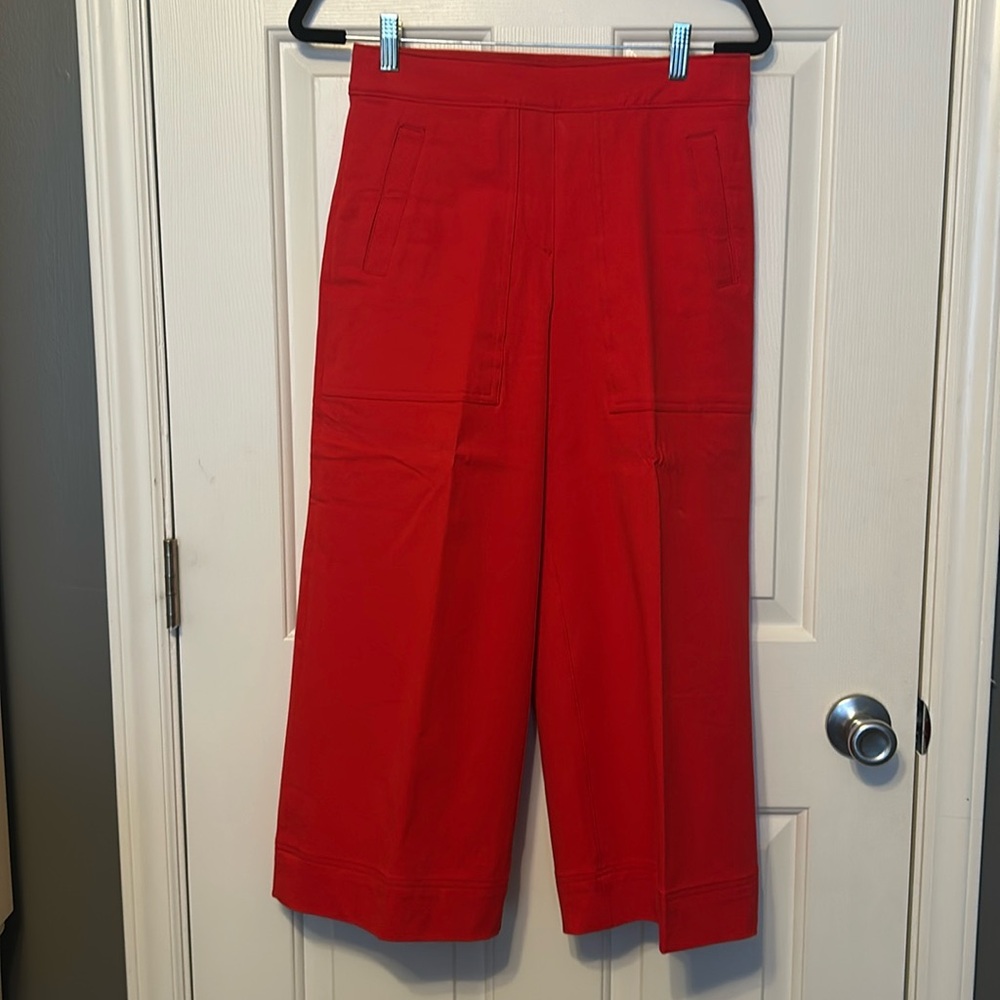 Spanx petite red flare pants. Size small.